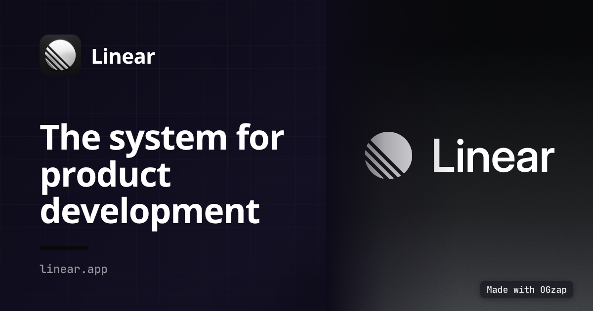 OG image: linear.app
